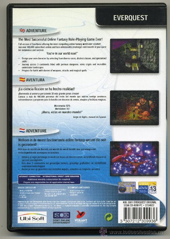 Videojuegos y consolas: EVER QUEST - VIDEO JUEGO PC CD-ROM - Foto 2