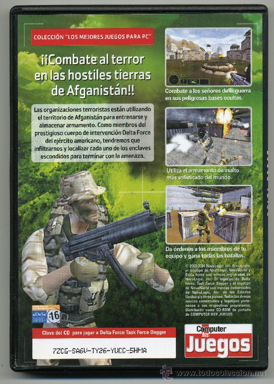 Videojuegos y consolas: DELTA FORCE TASK FORCE DAGGER VIDEO JUEGO PC-CD CON INSTRUCCIONES - - Foto 2