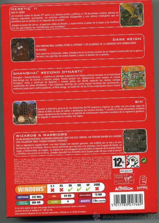 Videojuegos y consolas: CLASSICS COLLECTION PACK DE DOS CDS - PC. CD-ROM - CON INSTRUCIONES - Foto 5