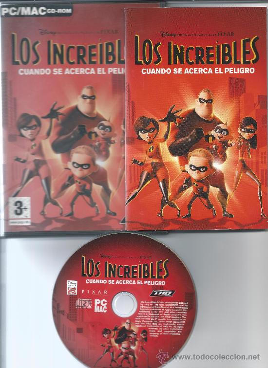 Videojuegos y consolas: 3560- JUEGO PC- LOS INCREIBLES - Foto 1