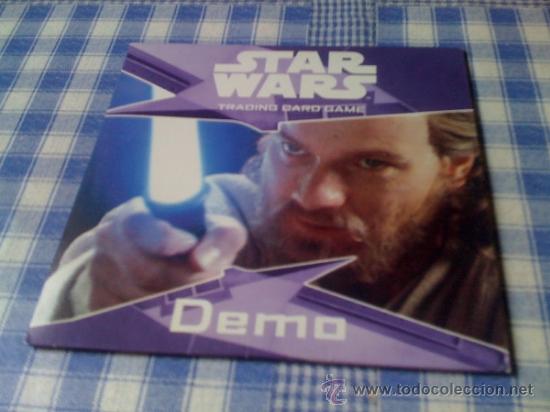 Videojuegos y consolas: Star Wars Trading Card Game Demo CD PC - Foto 1