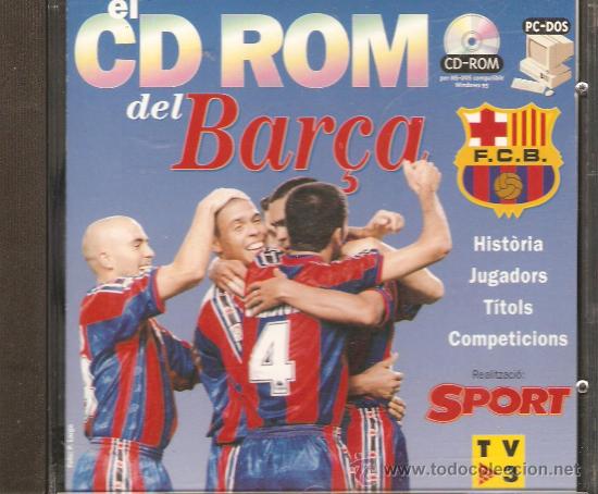 Videojuegos y consolas: EL CD ROM DEL BAR&Ccedil;A - Foto 1