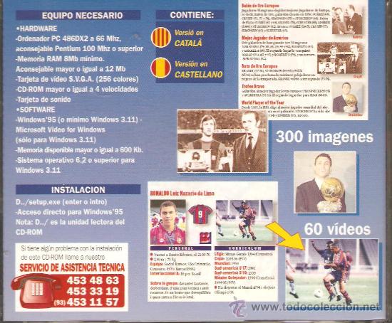 Videojuegos y consolas: EL CD ROM DEL BAR&Ccedil;A - Foto 2