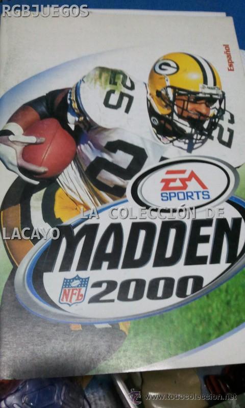 Videojuegos y consolas: MANUAL MADDEN 2000 - Foto 1
