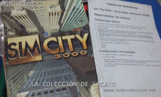 Videojuegos y consolas: MANUAL SIM CITY 3000 - Foto 1