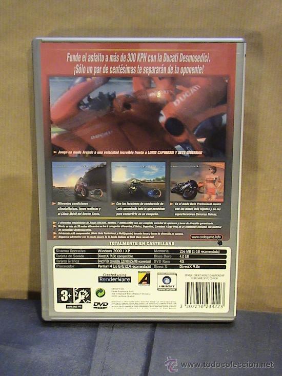 Videojuegos y consolas: VIDEOJUEGO PC DUCATI - Foto 2