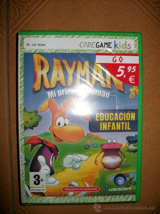 Videojuegos y consolas: CODE GAME KIDS - PC CD-ROM - RAYMAN EDUCACION INFANTIL - UBISOFT - +3 - PRECINTADO - Foto 1
