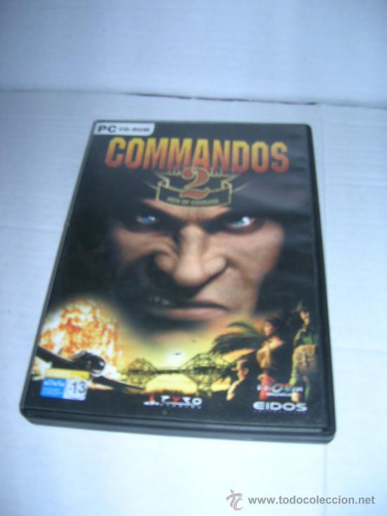 Videojuegos y consolas: PC CD ROM. Commandos 2. Men of Courage. &copy; Pyro Studios 2001. Con 3 discos y libreto. - Foto 2