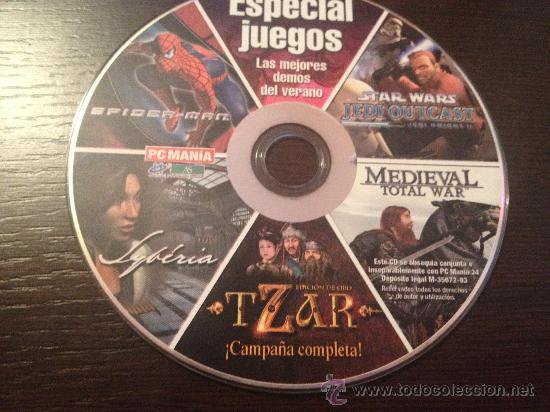 Videojuegos y consolas: CD-ROM. Software original. PCMan&iacute;a especial juegos. - Foto 1