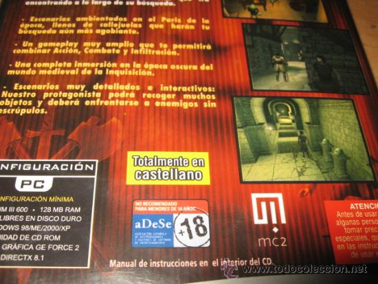 Videojuegos y consolas: INQUISITION - PC 2 DISCOS - Foto 4
