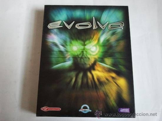 Videojuegos y consolas: juego pc antiguo caja de carton evolvo - Foto 1