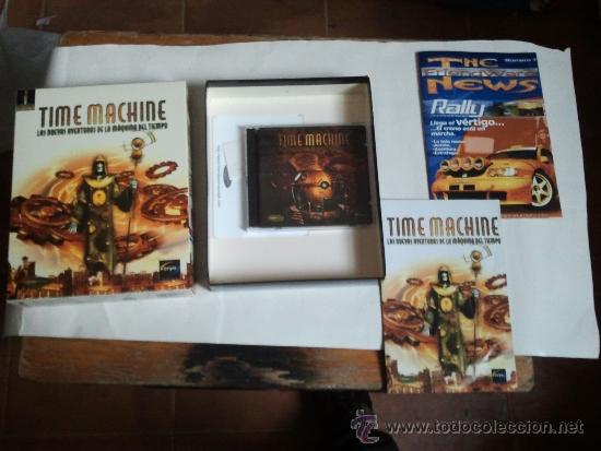 Videojuegos y consolas: JUEGO PC ANTIGUO CAJA DE CARTON  TIME MACHINE - Foto 1