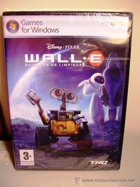 Videojuegos y consolas: WALL.E - BATALLON DE LIMPIEZA - PC DVD - Foto 1