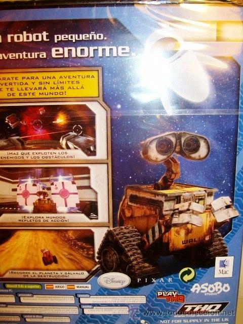 Videojuegos y consolas: WALL.E - BATALLON DE LIMPIEZA - PC DVD - Foto 2