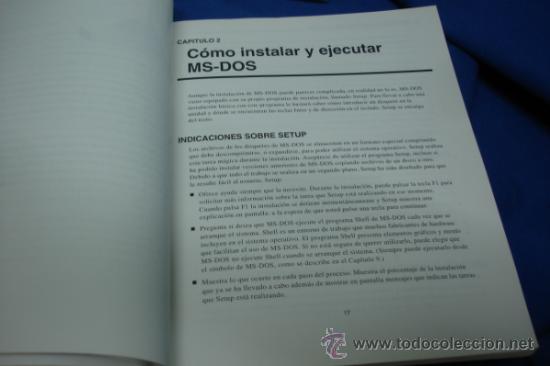 Videojuegos y consolas: MS-DOS VERSI&Oacute;N 5 Y MS - DOS 6 DE MICROSOFT - A&Ntilde;OS 91 Y 93 - Foto 3