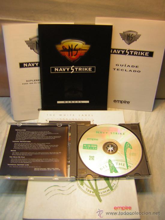 Videojuegos y consolas: juego para pc THE WHITE LABEL - navy strike - empire interactive . PC CD-ROM - Foto 1
