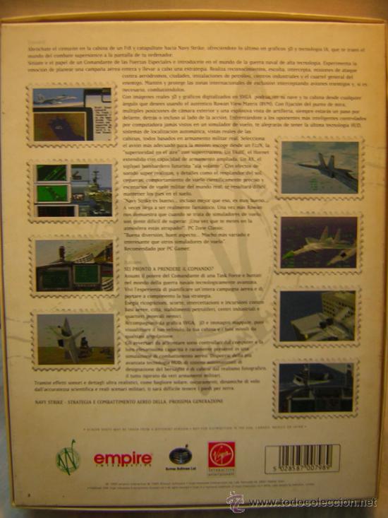 Videojuegos y consolas: juego para pc THE WHITE LABEL - navy strike - empire interactive . PC CD-ROM - Foto 2