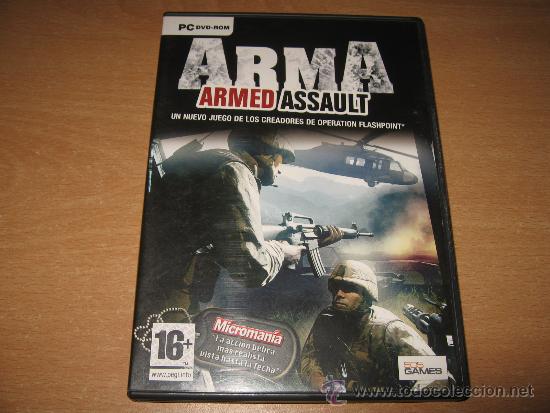 Videojuegos y consolas: ARMA ARMED ASSAULT PC PAL ESPA&Ntilde;A COMPLETO / 505 GAMES - Foto 1