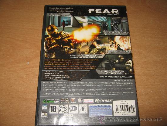 Videojuegos y consolas: FEAR PC VERSION ESPA&Ntilde;OLA COMPLETO / SIERRA - Foto 2