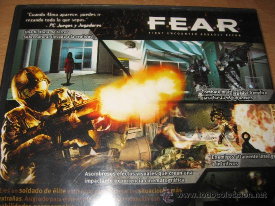 Videojuegos y consolas: FEAR PC VERSION ESPA&Ntilde;OLA COMPLETO / SIERRA - Foto 3