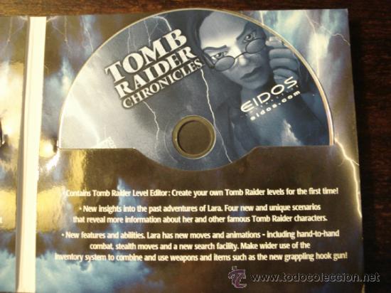 Videojuegos y consolas: TOMB RAIDER CHRONICLES PERTENECIENTE AL PACK DE ERICSON BLUTOOTH CON LEVEL EDITOR A&Ntilde;O 2000 - Foto 3