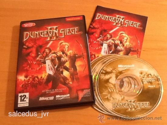 Videojuegos y consolas: Dungeon Siege II 2 juego para PC Windows Versi&oacute;n Espa&ntilde;ola Completo - Foto 1