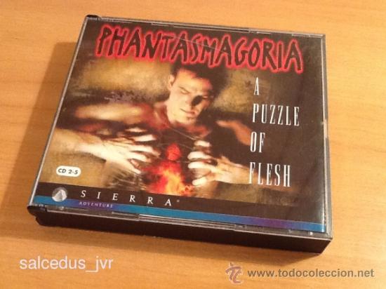 Videojuegos y consolas: Phantasmagoria juego para PC Windows Versi&oacute;n Espa&ntilde;ola en Perfecto Estado - Foto 1