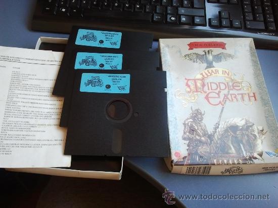 Videojuegos y consolas: juego pc ibm antiguo diskette war in tiddle eart - Foto 3