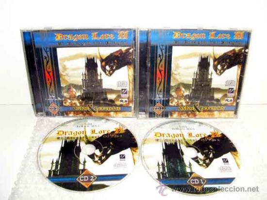 Videojuegos y consolas: DRAGON LORE 2 EL CORAZON DEL DRAGON PC 2 CDS PAL ESPA&Ntilde;A COMPLETOS - Foto 1