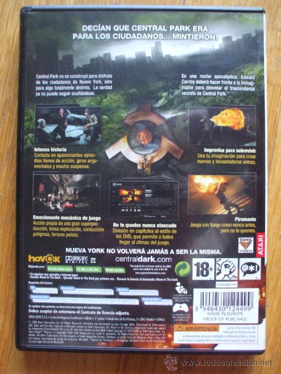 Videojuegos y consolas: JUEGO ALONE IN THE DARK, PC - Foto 2
