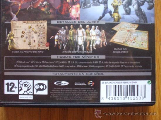 Videojuegos y consolas: JUEGO DRAKENSANG The dark eye, PC - Foto 4