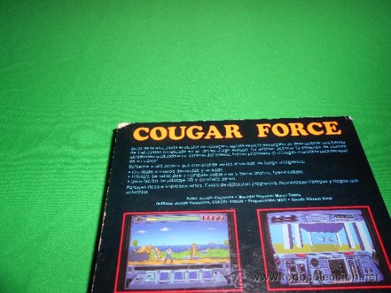 Videojuegos y consolas: COUGAR FORCE - PC - DISKETTE - S4 - TOMAHAWK - Foto 5