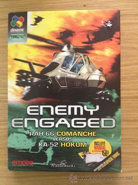 Videojuegos y consolas: Juego PC ENEMY ENGAGED Caja Cart&oacute;n Grande DINAMIC MULTIMEDIA - Foto 1
