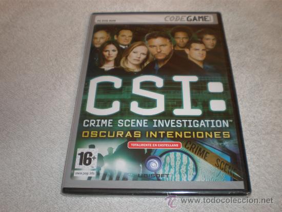 Videojogos e Consolas: CSI OSCURAS INTENDIONES NUEVO A ESTRENAR PRECINTADO