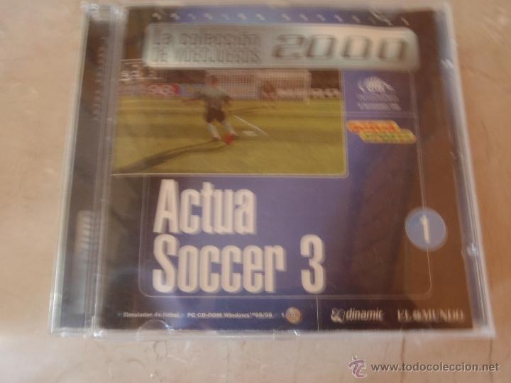 Videojuegos y consolas: JUEGO PC ACTUA SOCCER 3 - Foto 1