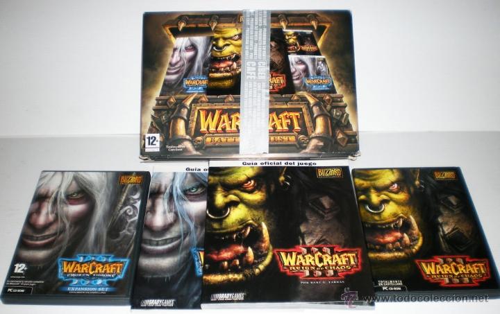 Videojuegos y Consolas: Warcraft III Battle Chest [Blizzard] [2003]+ Reign of Chaos y Frozen Throne [Espa&ntilde;ol]