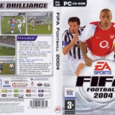 Videojuegos y Consolas: FIFA 2004. JUEGO PC. VERSION INGLESA.. Lote 40036849