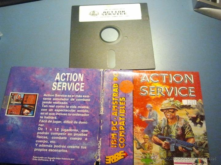 Videojuegos y consolas: juego pc ibm  action service - Foto 1