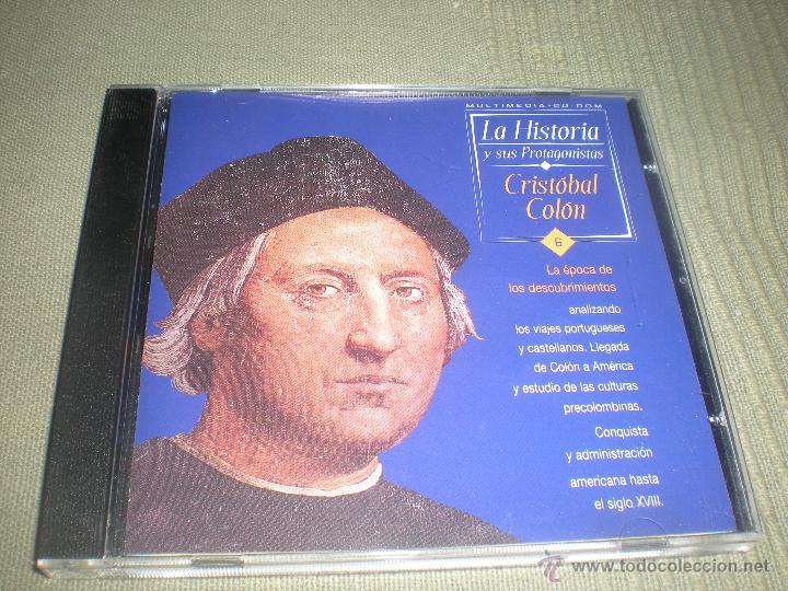 Videojuegos y consolas: CRISTOBAL COLON N&ordm; 6  . LA HISTORIA Y SUS PROTAGONISTAS . MULTIMEDIA CD-ROM - Foto 1