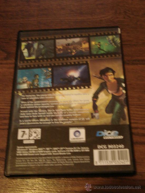 Videojuegos y consolas: BEYOND GOOD EVIL EN 3 CD ROM INCLUYE MANUAL UBISOFT A&Ntilde;O 2003 - Foto 2