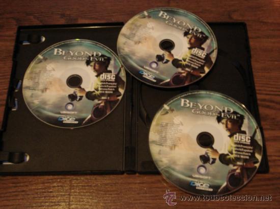 Videojuegos y consolas: BEYOND GOOD EVIL EN 3 CD ROM INCLUYE MANUAL UBISOFT A&Ntilde;O 2003 - Foto 3