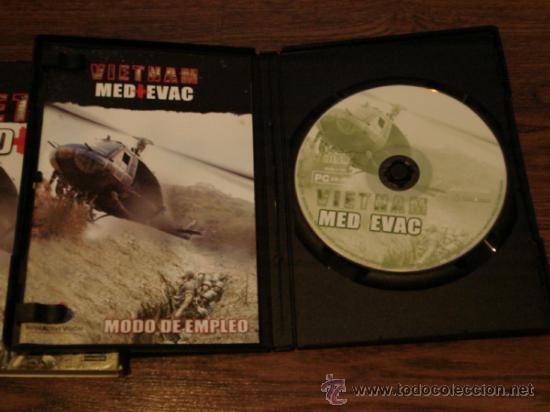 Videojuegos y consolas: JUEGO PC CD ROM VIETNAM MED + EVAC INTERACTIVE VISION A&Ntilde;O 2003 CON MANUAL - Foto 3