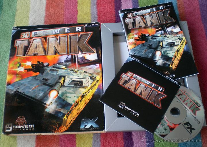 Videojuegos y consolas: 3D POWER TANK FX INTERACTIVE JUEGO PC - Foto 1