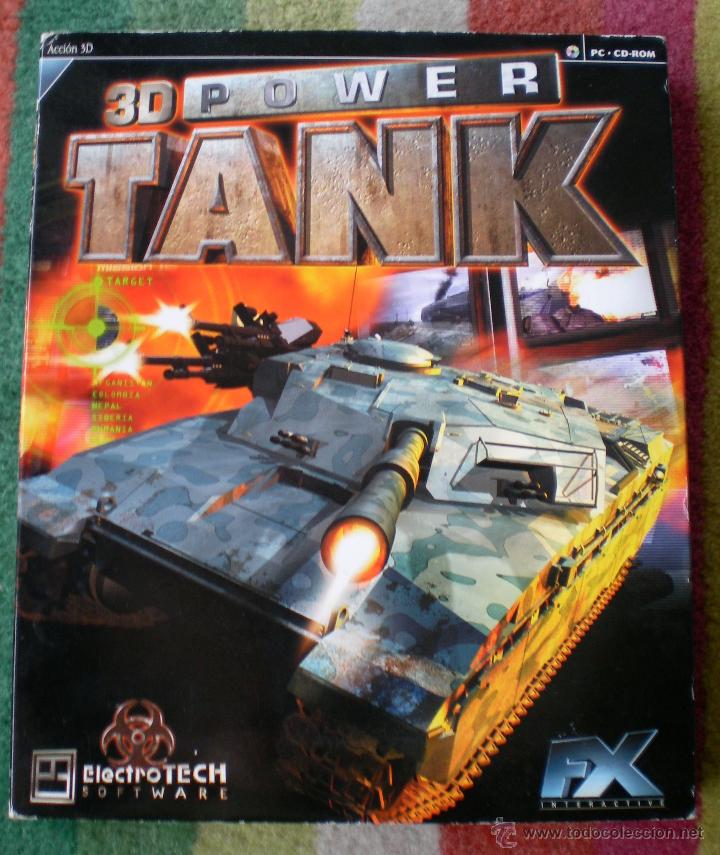 Videojuegos y consolas: 3D POWER TANK FX INTERACTIVE JUEGO PC - Foto 2