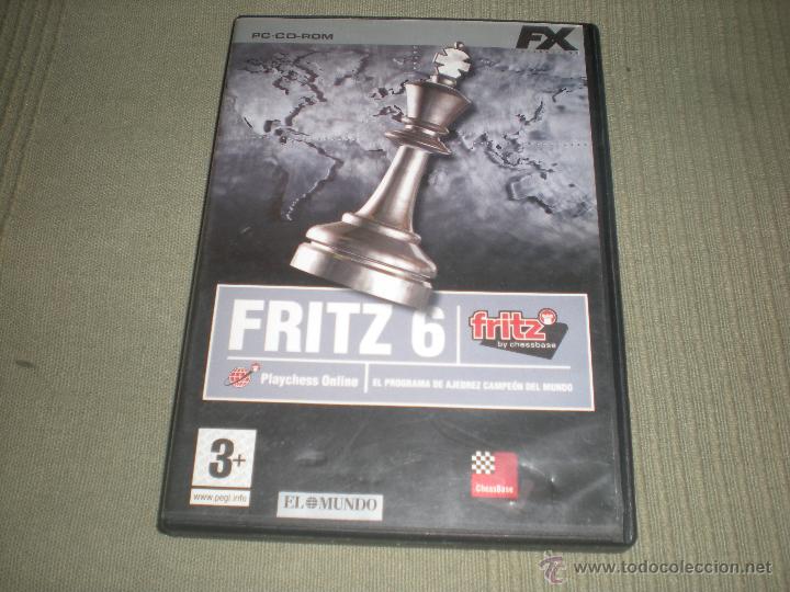 Videojuegos y consolas: PROGRAMA DE AJEDREZ FRITZ 6 CHESS BASE. PLAYCHESS ONLINE - Foto 1