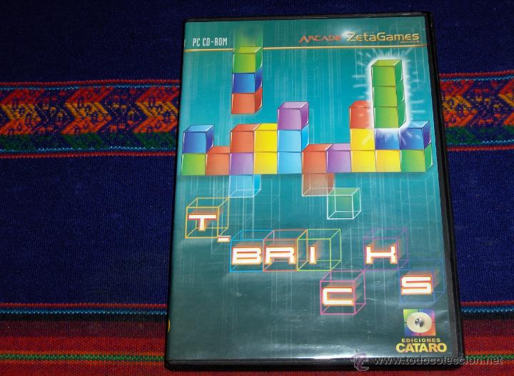 Videojuegos y consolas: T.BRICKS. EDICONES CATARO. PC CD-ROM. ARCADE ZETA GAMES. - Foto 1