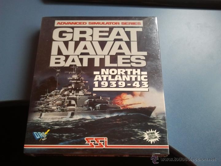 Videojuegos y consolas: juego de pc antiguo diskette great naval batlles precintado - Foto 1