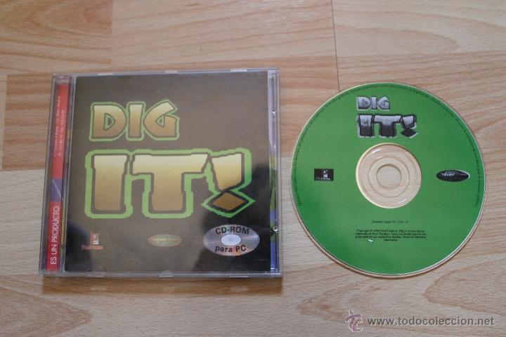 Videojuegos y consolas: DIG IT! JUEGO PC EDICI&Oacute;N ESPA&Ntilde;OLA - Foto 1