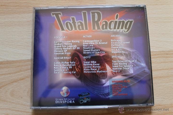 Videojuegos y consolas: TOTAL RACING JUEGO PC EDICI&Oacute;N ESPA&Ntilde;OLA - Foto 3
