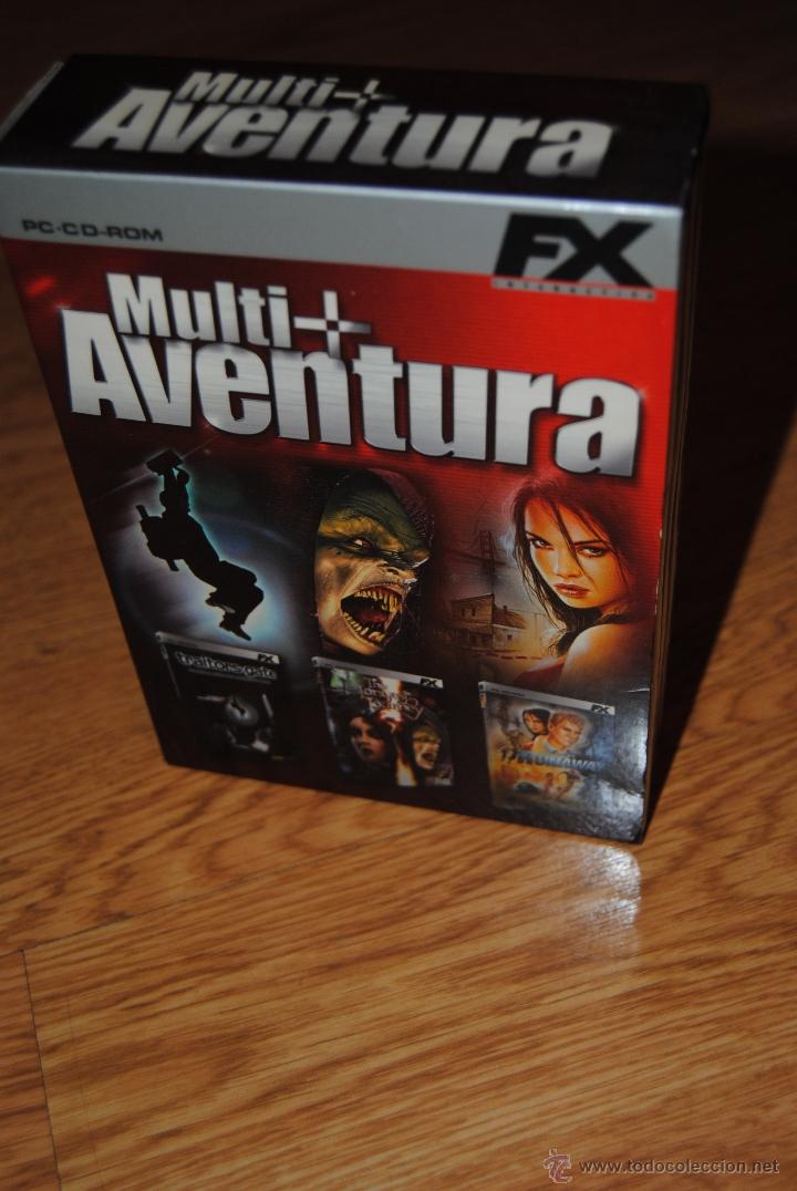 Videojuegos y consolas: MULTIAVENTURA JUEGOS PC: RUNAWAY, TRAITORS GATE... - Foto 1